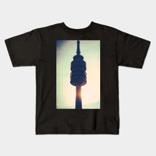 The Munich Olympiaturm Tower Kids T-Shirt